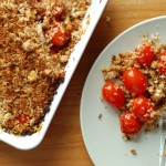 Thumbnail image for Bursting Hot Tomatoes with Cheesy Breadcrumbs