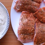 Thumbnail image for Moroccan Salmon with Curried Yogurt