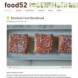 food52 rhubarb curd screenshot
