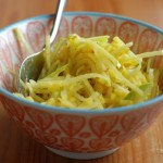 Thumbnail image for Curried Kohlrabi and Apple Slaw
