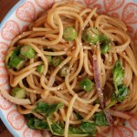 Thumbnail image for In the Small Kitchen: Noodles with Peanut Sauce