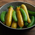 Thumbnail image for Zucchini and Snap Peas with Sesame Oil