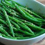 Thumbnail image for Green Beans with Pesto Vinaigrette