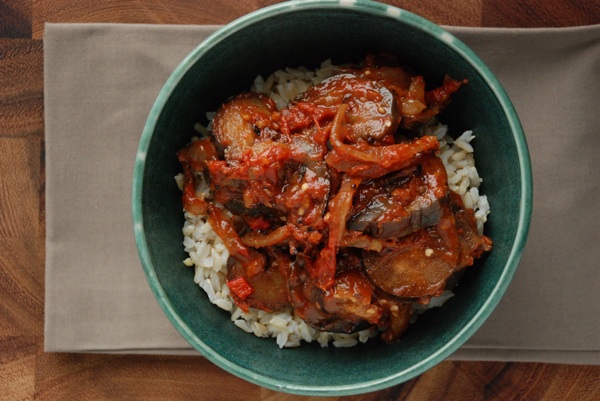 easy eggplant curry
