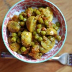 Thumbnail image for Mushroom Pea Curry