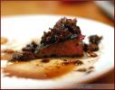 Minute Steak with Cherry Red Wine Sauce