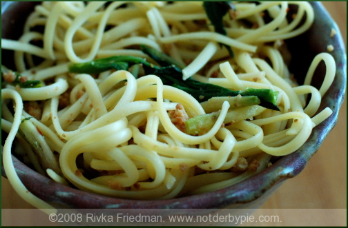 Spaghetti with Ramps